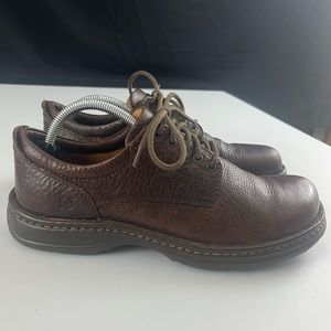 Born Brown Leather Oxfords